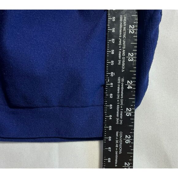 Derek Lam 10C Athleta Collab Navy Long Sleeve Athletic Short Stretch Medium - Picture 8 of 9